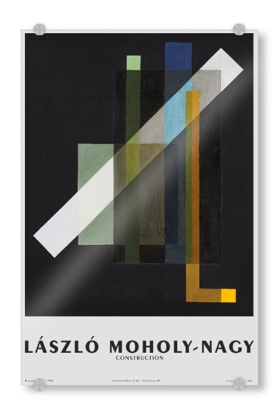 Acrylglasbild "Maholy - Construction Uno" artboxONE - Typografie,Abstrakt - Abstrakt,Modern,Farbenfroh,Linien,Kunstdruck,Form,Mid century,Minimalismus
