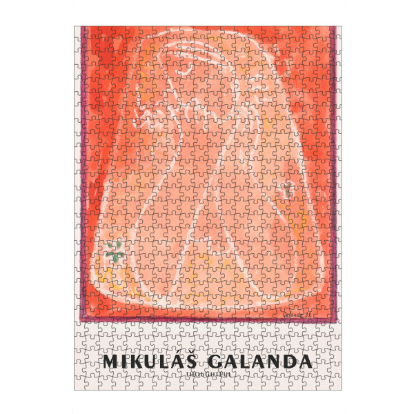 artboxONE Puzzle "Galanda - Thoughtful No. Duo" artboxONE - Abstrakt,Menschen