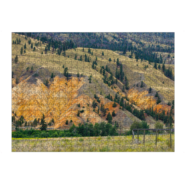 Puzzle Ravensburger "Painted Hills bei Clinton" artboxONE - Natur