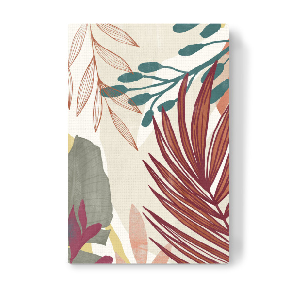 Leinwandbild "Abstrakte Blume Colorful B" artboxONE - Natur,Abstrakt