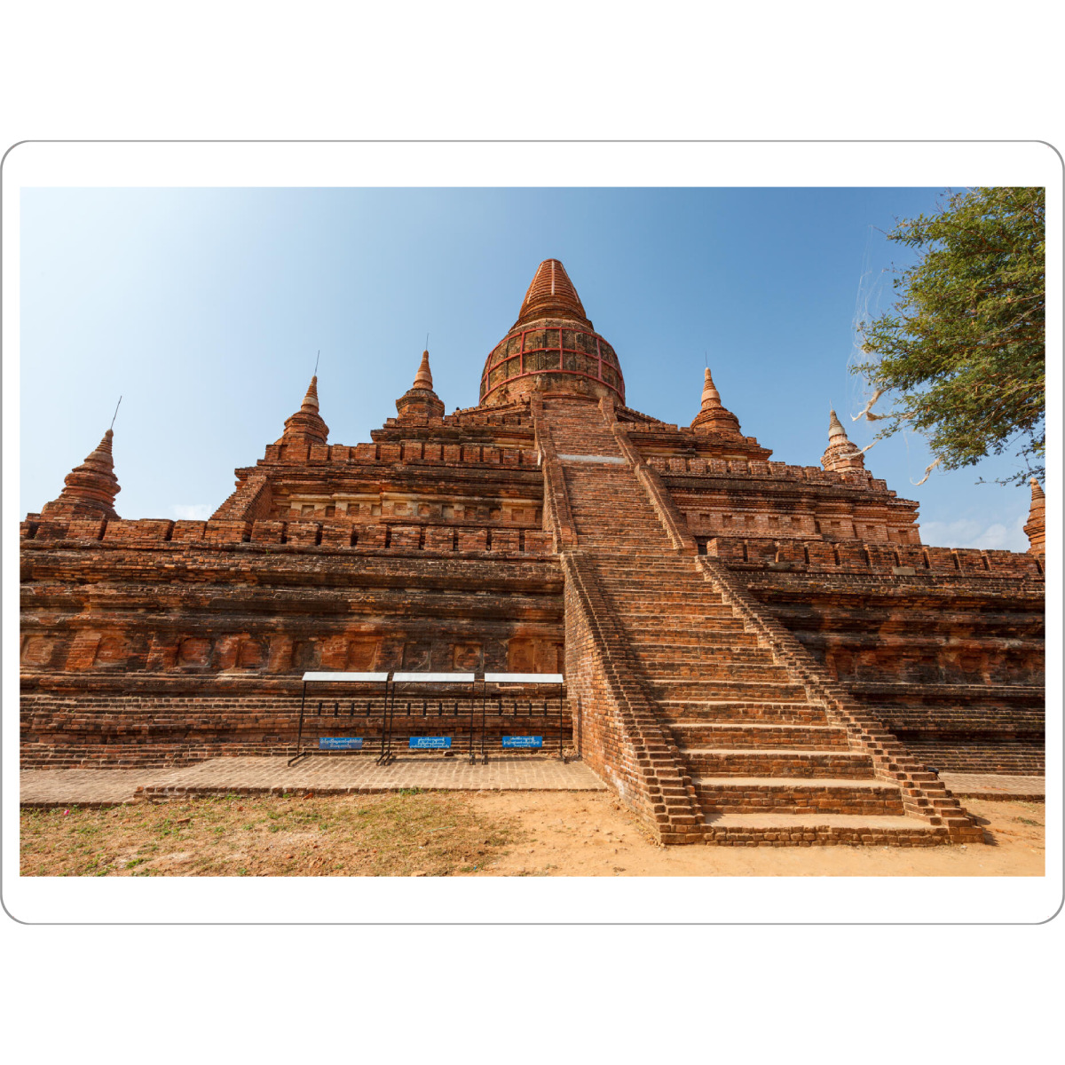 Tischset "Die Pagoden von Bagan" artboxONE - Architektur