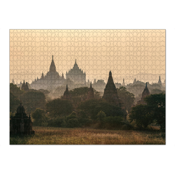 Puzzle Ravensburger "Bagan in Myanmar" artboxONE - Architektur
