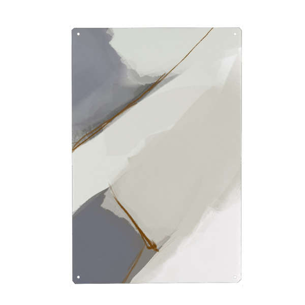 Metall Poster "Canduras tun deserto" artboxONE - Abstrakt - Abstrakt,Textur,Kunstwerk,Innenarchitektur,Wanddekoration,Wohnkultur,Dekor,Malerei