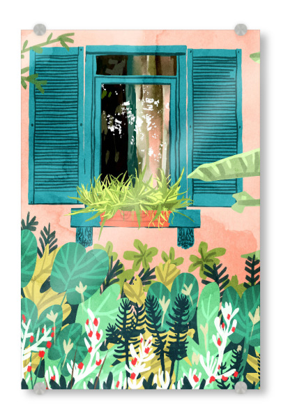 Acrylglasbild "Es geht um Perspektive" artboxONE - Architektur