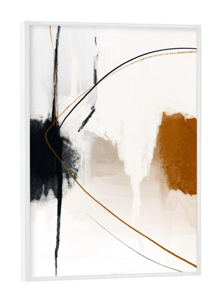 Poster mit weißem Rahmen "01 Stellplatz" artboxONE - Abstrakt - Abstrakt,Textur,Kunstwerk,Innenarchitektur,Wanddekoration,Wohnkultur,Dekor,Malerei