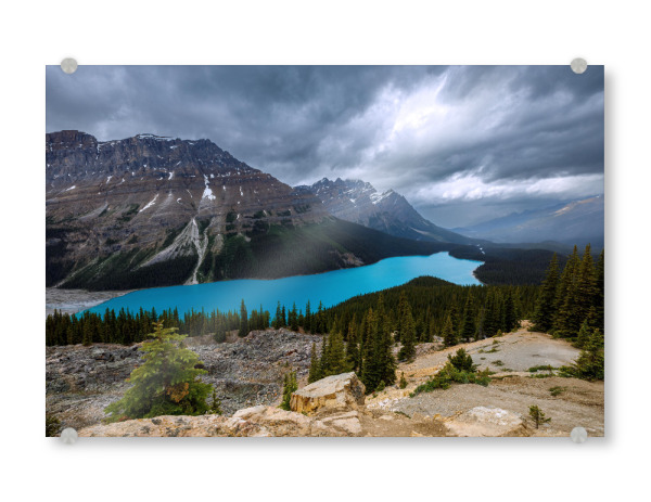 Acrylglasbild "Peyto Lake" artboxONE - Natur