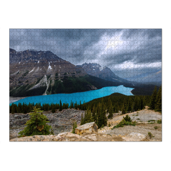 Puzzle Ravensburger "Peyto Lake" artboxONE - Natur