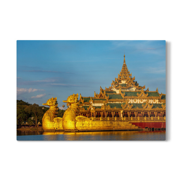 Galerie-Print "Yangon die goldene Barke" 30x20 cm artboxONE