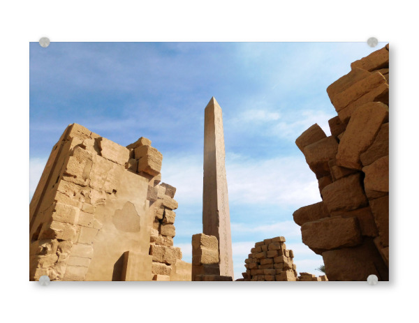 Acrylglasbild "The Temple of Karnak, Luxor" artboxONE - Reise,Architektur,Reise / Afrika,Reise / Länder