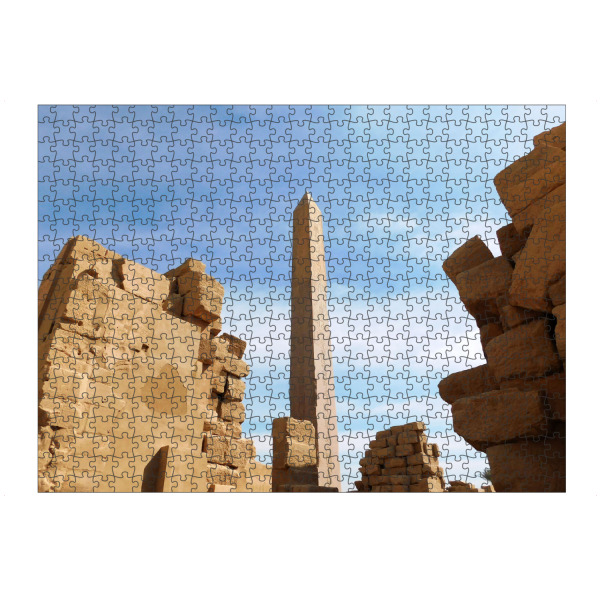 Puzzle Ravensburger "The Temple of Karnak, Luxor" artboxONE - Reise,Architektur,Reise / Afrika,Reise / Länder