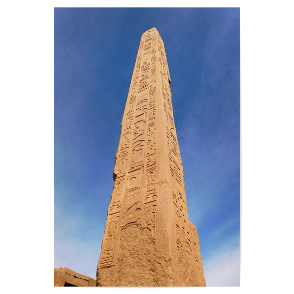 Poster "Obelisk, Karnak" artboxONE - Reise,Architektur,Reise / Afrika,Reise / Länder