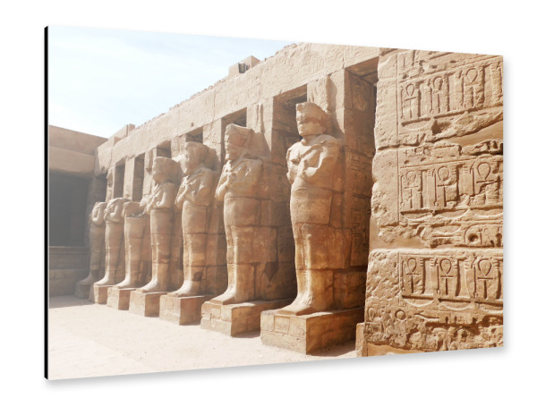 Alu-Dibond "Tempelanlage Karnak" 30x20 cm artboxONE