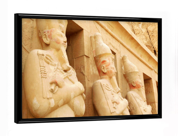 Poster mit schwarzem Rahmen "Tempel der Hapschetsut" artboxONE - Reise,Architektur,Reise / Afrika,Reise / Länder