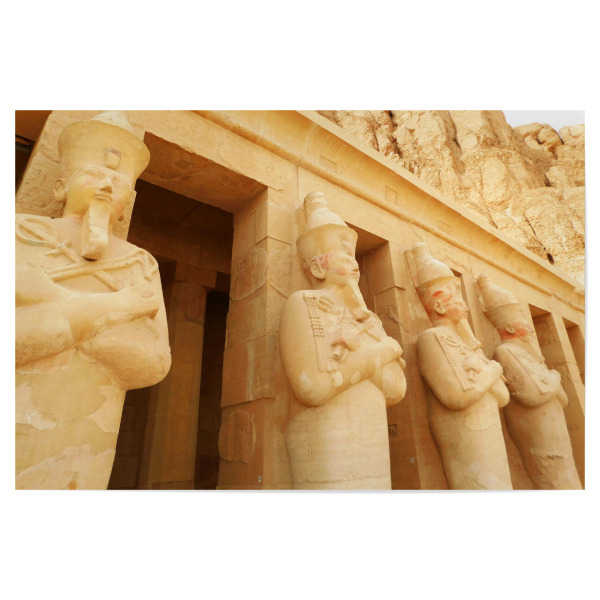 Poster "Der Tempel der Hapschetsut" artboxONE - Reise,Architektur,Reise / Afrika,Reise / Länder