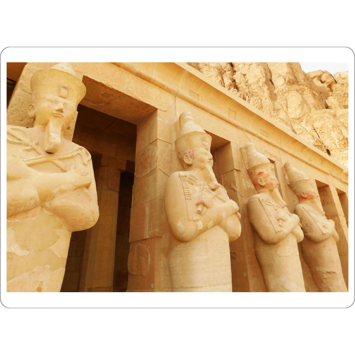Tischset "Der Tempel der Hapschetsut" artboxONE - Reise,Architektur,Reise / Afrika,Reise / Länder