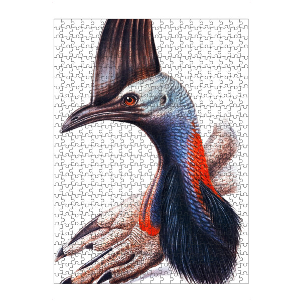 artboxONE Puzzle "Australischer Kasuar" artboxONE - Natur,Für Kinder,Tiere,Für Mama,Für Papa