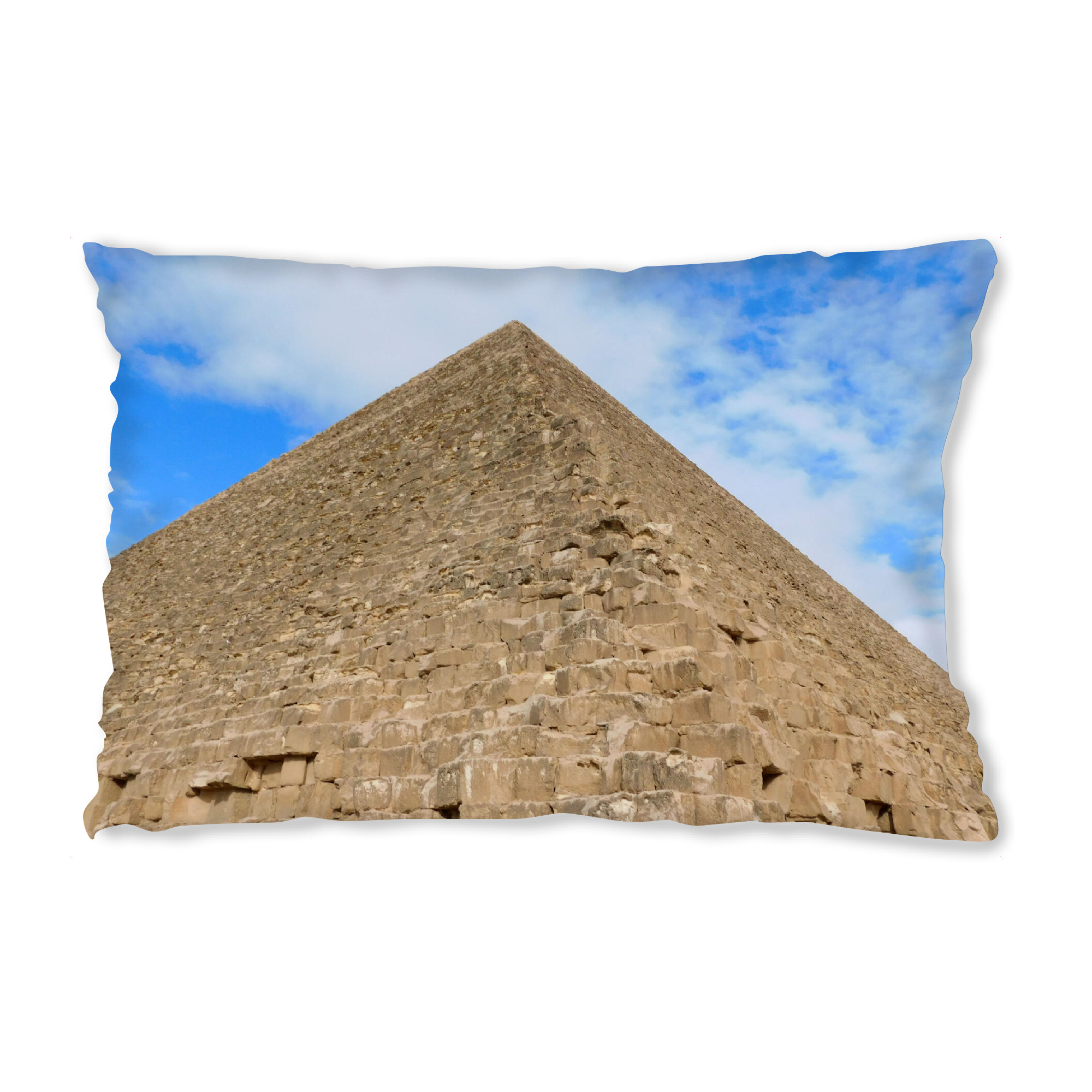 Design-Kissen "Pyramide in Gizeh" artboxONE - Reise,Architektur,Reise / Afrika,Reise / Länder