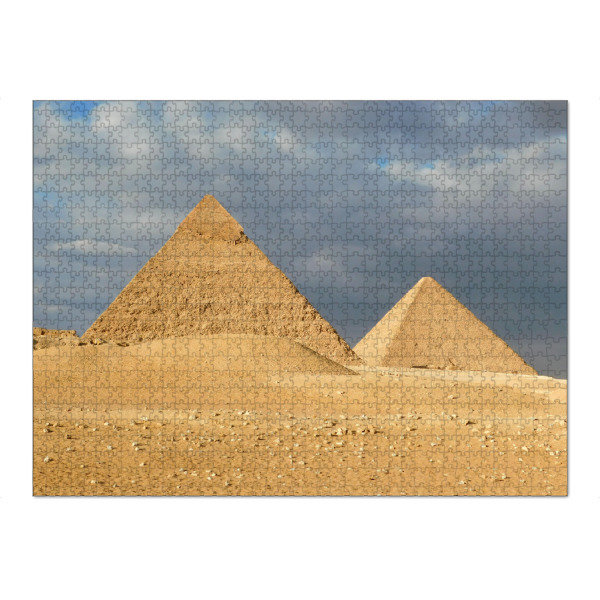 Puzzle Ravensburger "Pyramids in Egypt" artboxONE - Reise,Architektur,Reise / Afrika,Reise / Länder
