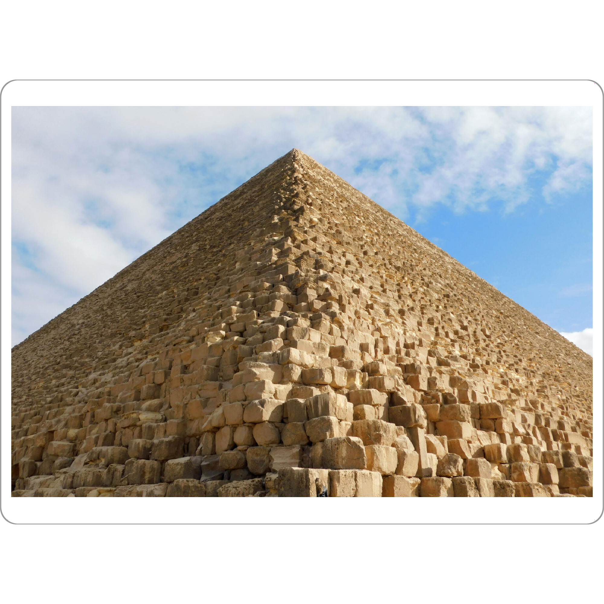 Tischset "Cheops-Pyramide von Giza" artboxONE - Reise,Reise / Afrika,Reise / Länder