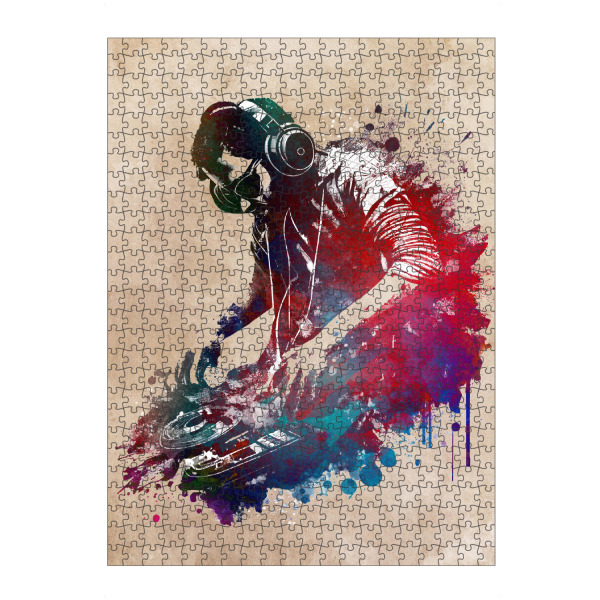 artboxONE Puzzle "DJ-Musikkonsole B" artboxONE - Musik - Dj-musikkonsole,Dj,Musik,Konsole,Club,Sounds - Bild dj-musikkonsole