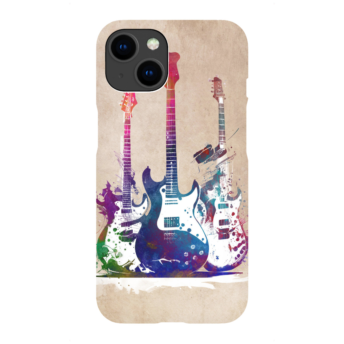 "3 Gitarren Musikkunst"für iPhone - Premium-Case Handyhülle artboxONE