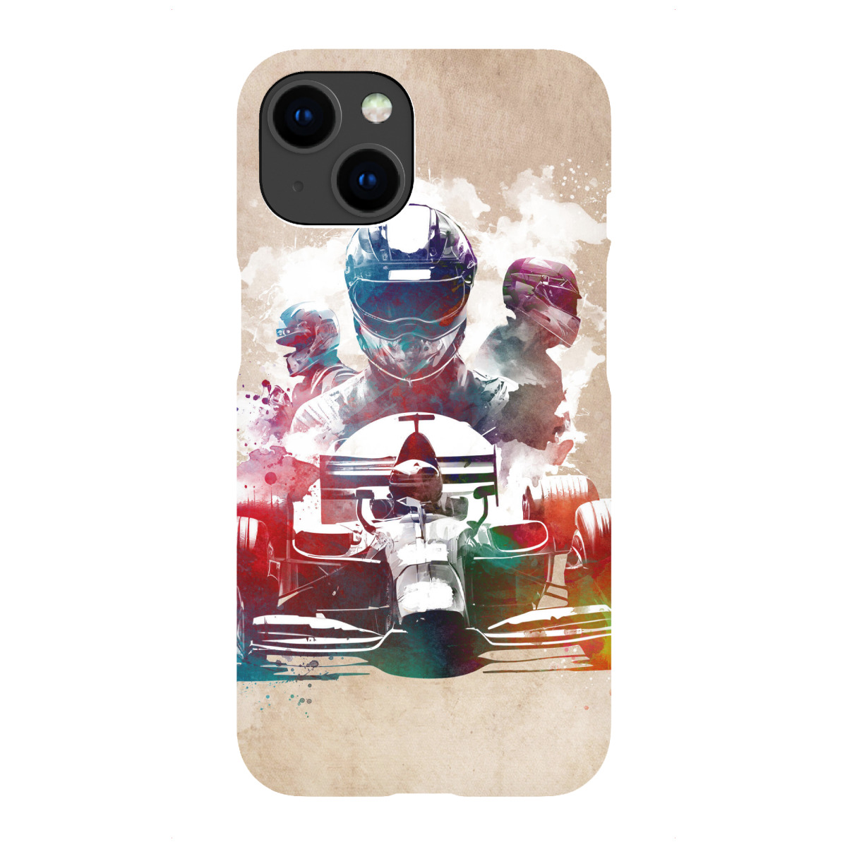 "Rennsport Kunst A"für iPhone - Premium-Case Handyhülle artboxONE