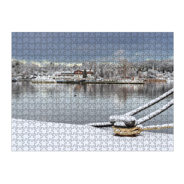 Puzzle Ravensburger "Poller, Tampen, Fluss" artboxONE - Natur,Reise,Architektur,Städte / Weitere
