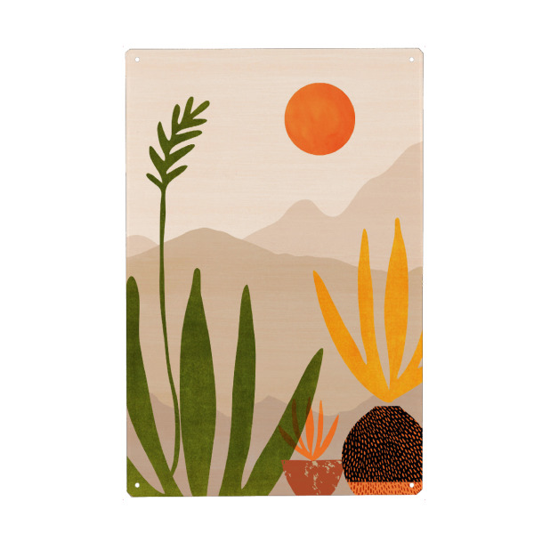 Holzbild "California Sunset Gazing" artboxONE - Natur,Reise,Städte / Los Angeles