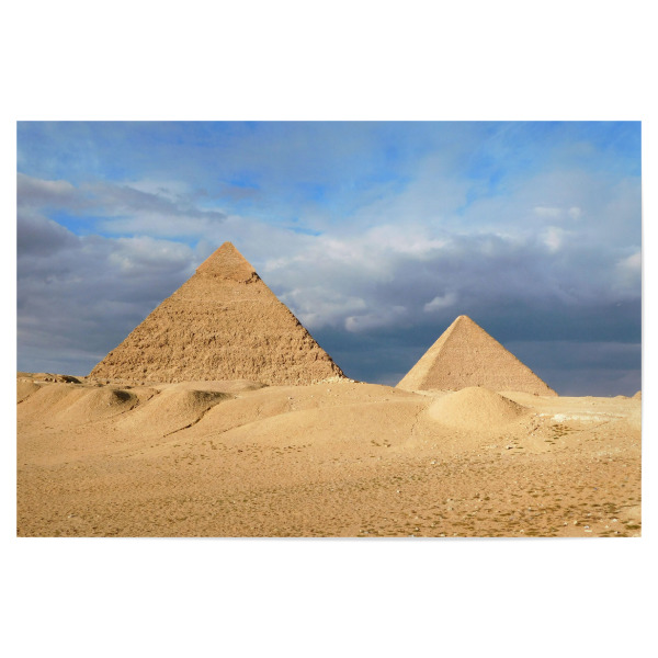Poster "Ägyptische Pyramiden" artboxONE - Reise,Architektur,Reise / Afrika,Reise / Länder