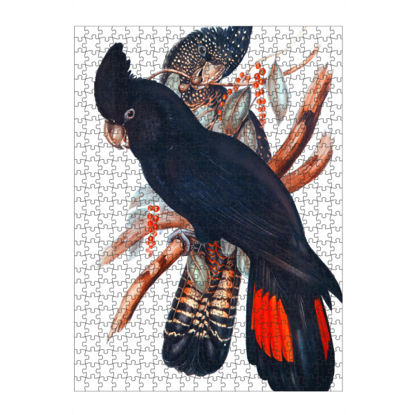 Puzzle Ravensburger "Banksian Kakadu" artboxONE - Natur,Für Kinder,Tiere,Für Mama,Für Papa
