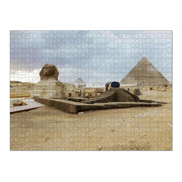 Puzzle Ravensburger "Die Sphinx von Gizeh" artboxONE - Reise,Reise / Afrika,Reise / Länder
