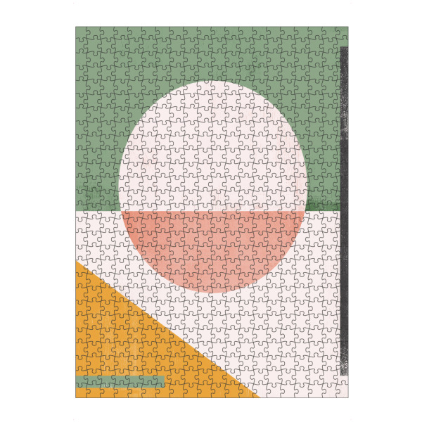 artboxONE Puzzle "Abstract Art Geometric Green" artboxONE - Abstrakt,Geometrie - Abstrakt,Geometrie,Formen,Bunt - Bild abstrakt