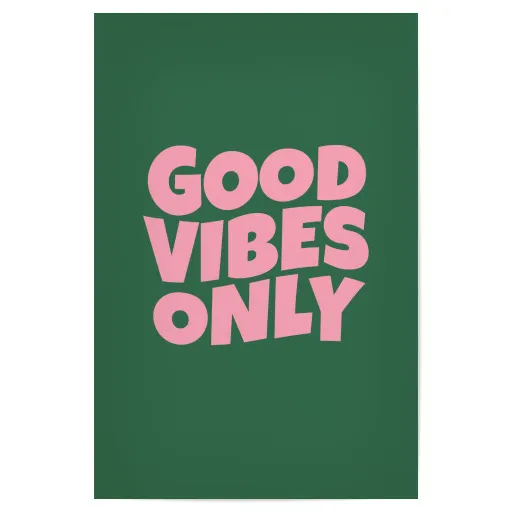 Good Vibes Poster - Posterton