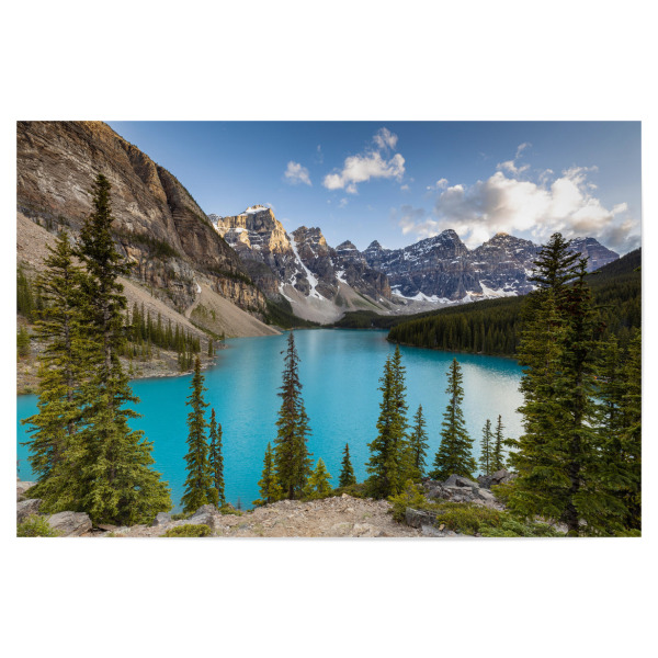 Poster 30x20 cm "Moraine See in den Rocky Mountains" artboxONE - Natur,Reise