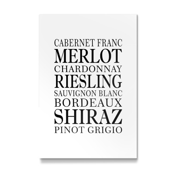 Galerie-Print "~Weinkarte~" 30x20 cm artboxONE