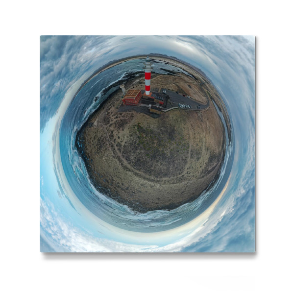 Galerie-Print "Fuerteventura- Faro del Toston" 30x30 cm artboxONE