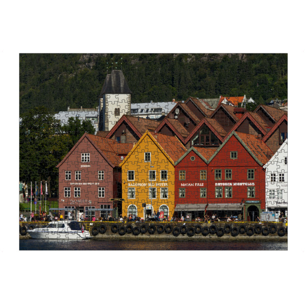 artboxONE Puzzle "Historisches Bryggen" artboxONE - Städte,Reise,Architektur,Reise / Länder