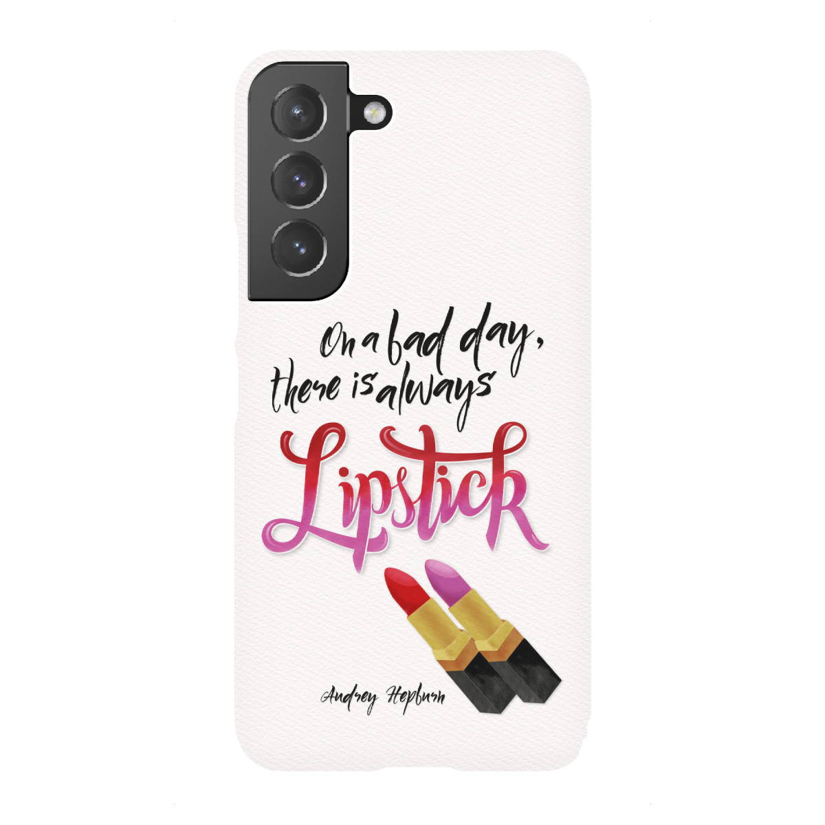 Samsung Galaxy "Lippenstift hilft garantiert" Premium-Case Handyhülle artboxONE