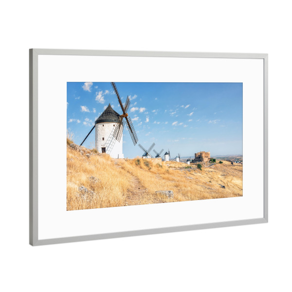 Poster mit Rahmen Silber "Kastilien-La Mancha" artboxONE - Natur,Reise,Architektur,Reise / Länder