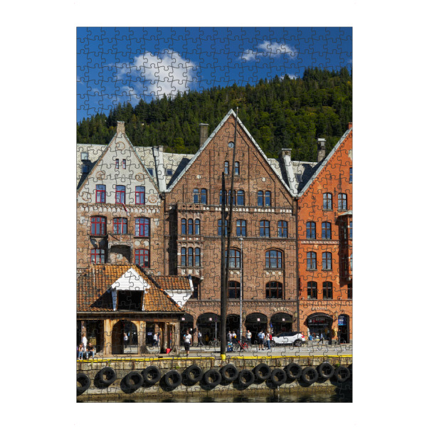 artboxONE Puzzle "Hanseviertel Bergen" artboxONE - Reise,Architektur,Reise / Länder,Städte / Weitere