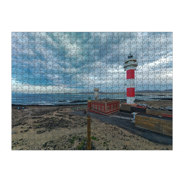 artboxONE Puzzle "Fuerteventura -Faro del Toston;10m" artboxONE - Städte,Natur,Reise,Architektur,Reise / Strand und Meer