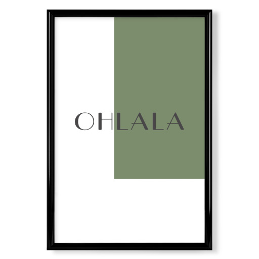 Ohlala grün weiß