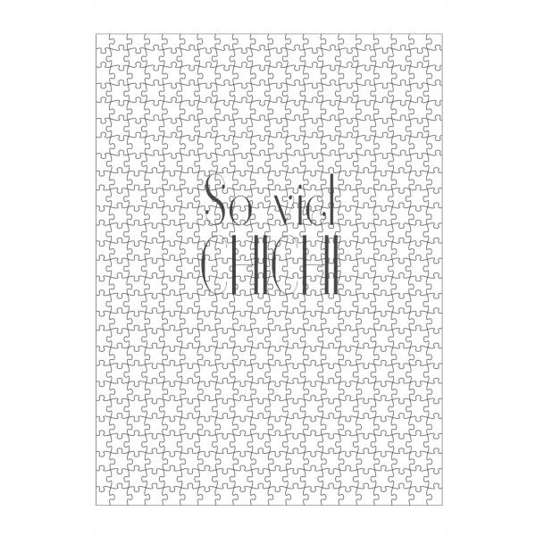 Puzzle Ravensburger "Chichi" artboxONE - Typografie,Fashion