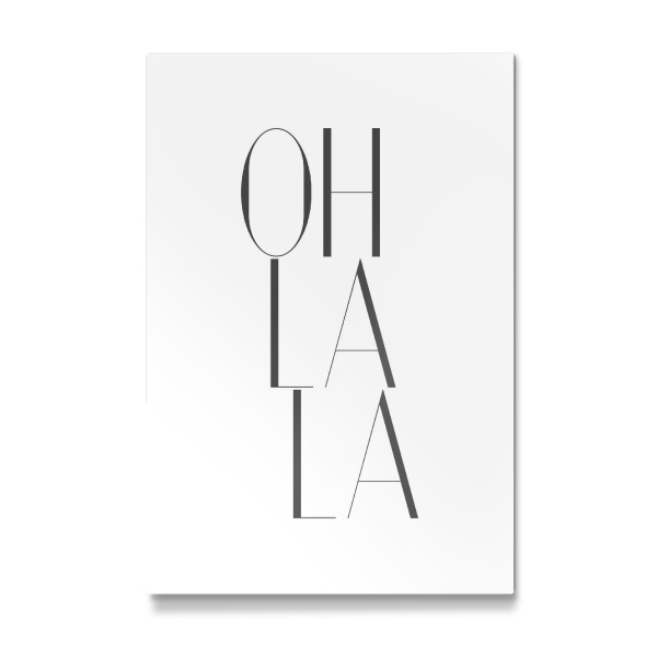 Galerie-Print "Ohlala schräg" 30x20 cm artboxONE
