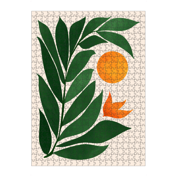 Puzzle Ravensburger "Tropischer Wald-Sonnenuntergang" artboxONE - Natur,Floral,Für Kinder