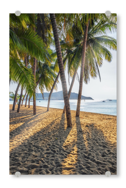 Acrylglasbild "Bang Sare-Strand" artboxONE - Natur,Reise,Reise / Strand und Meer,Reise / Asien,Reise / Länder