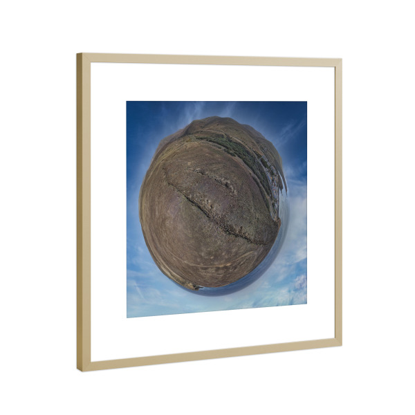 Poster mit Rahmen Gold "Fuerteventura - Plateau Ajuy" artboxONE - Städte,Natur,Reise,Architektur,Reise / Strand und Meer