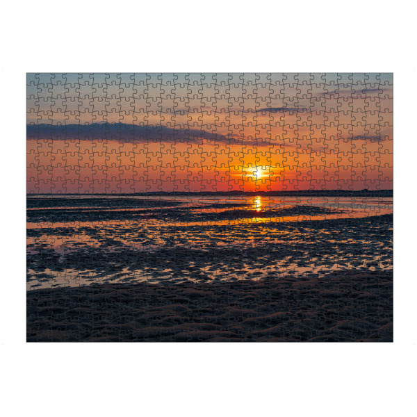 Puzzle Ravensburger "Wolken, Sonne, Watt" artboxONE - Natur,Reise,Reise / Strand und Meer