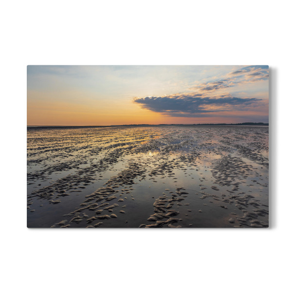 Galerie-Print "Watt, Meer, Sonnenaufgang" 30x20 cm artboxONE