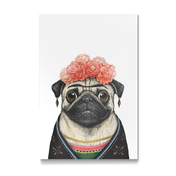 Galerie-Print "Mops Frida" 30x20 cm artboxONE